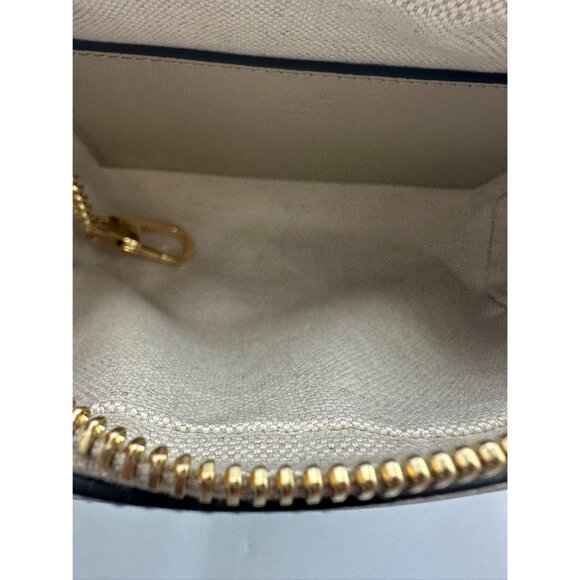 Gucci GG Supreme Canvas Ophidia Web Strip Mini Shoulder/Crossboy Bag Beige White - Picture 10 of 12